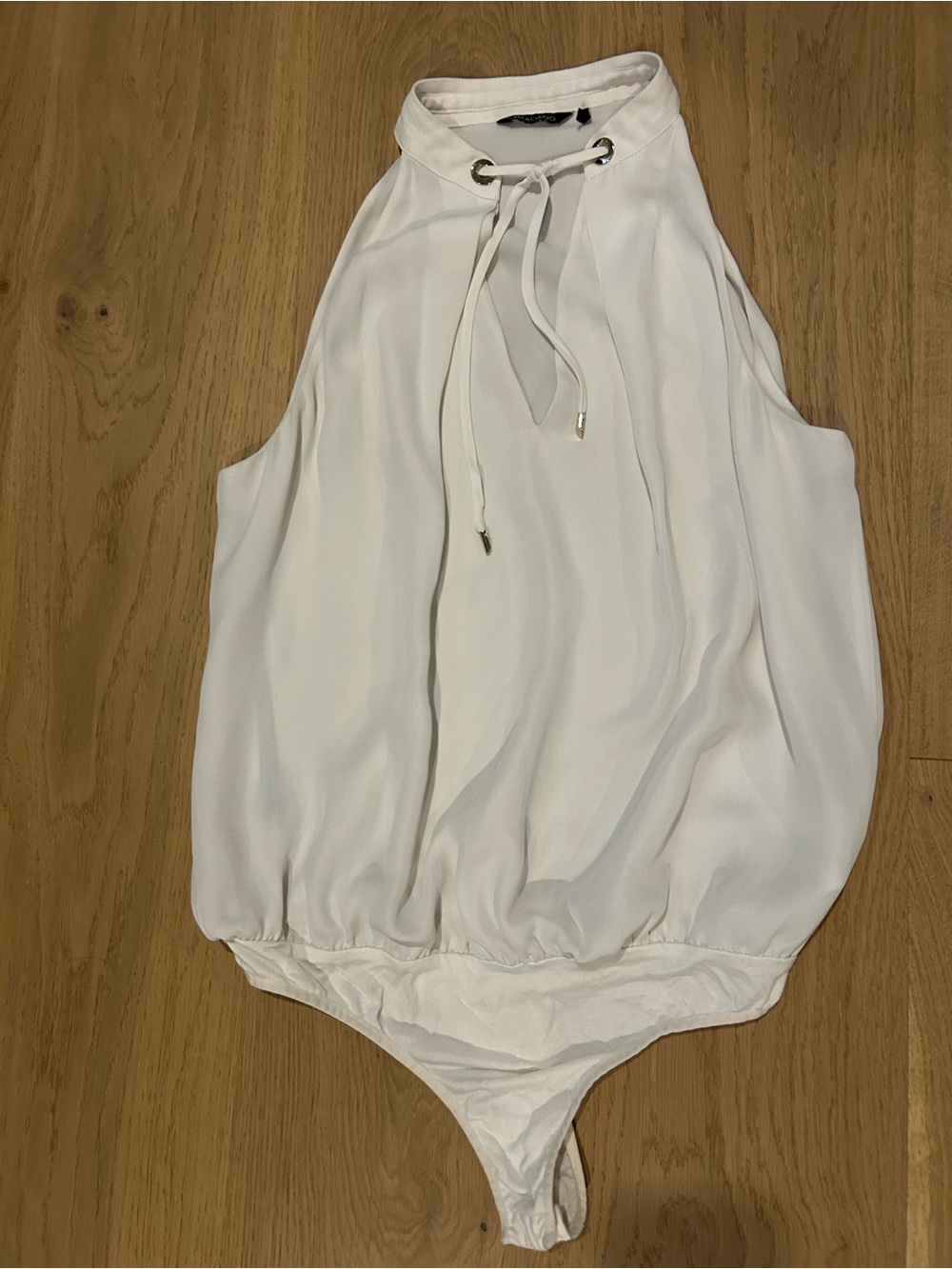 Marciano Halter Tie Neck One-Piece Bodysuit
Size S